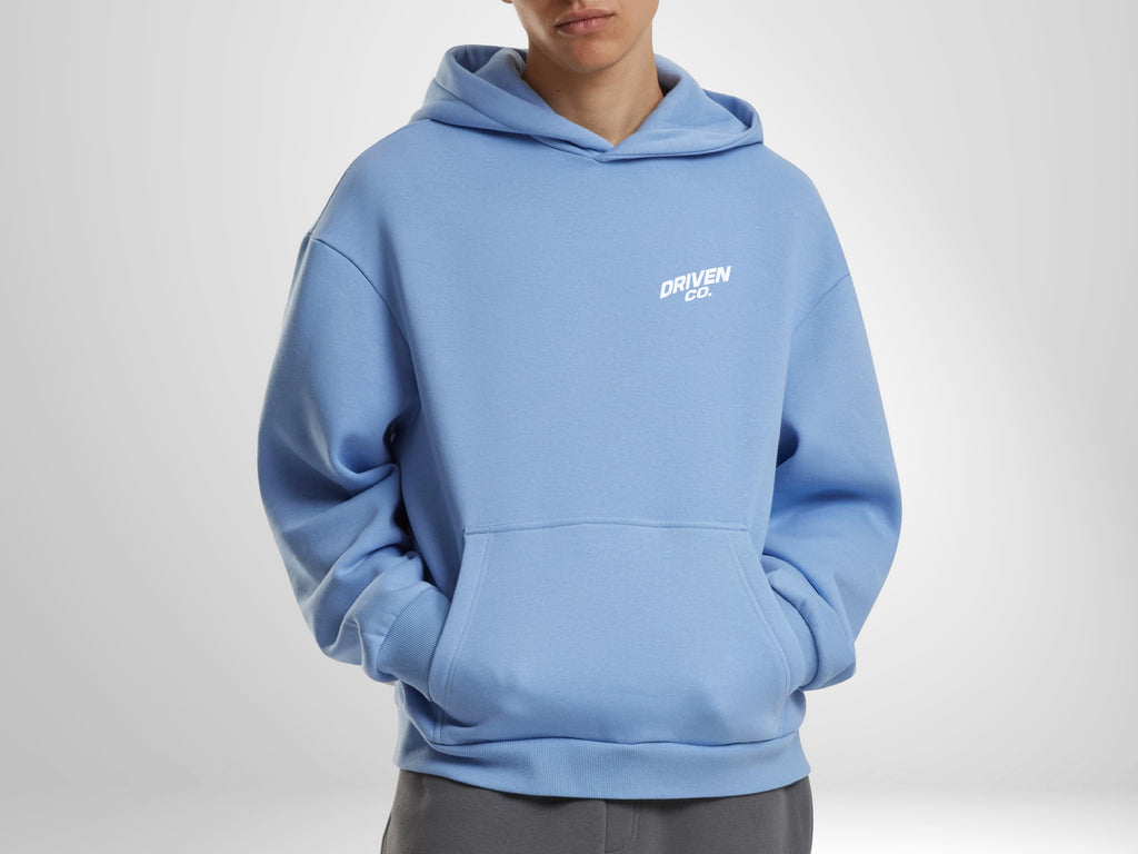 WHAT IF HOODIE OCEAN BLUE