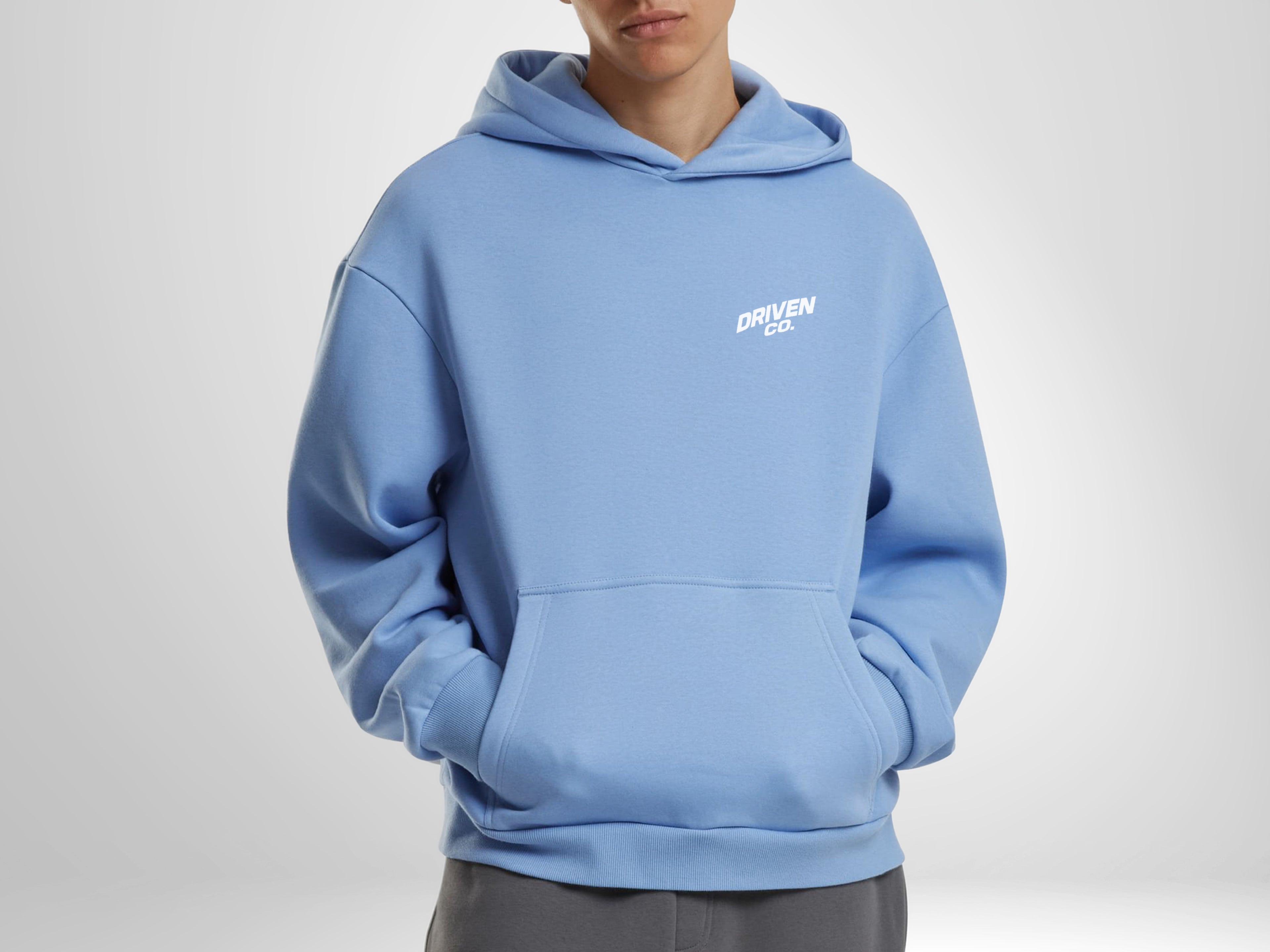 WHAT IF HOODIE OCEAN BLUE